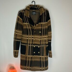 LCR black edition, premium knit sweater jacket size M